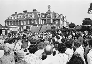 Nobby Stiles opens orphanage fete in Teeside, Middlesbrough Nobby Stiles opens orphanage fete in Teeside, Middlesbrough