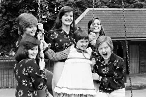 Images Dated 18th August 1974: The Nolan sisters, Anne (23), Denise (22). Maureen (20), Linda (15)