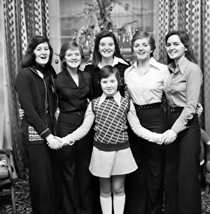 The Nolan sisters singers who are appearing on the Morecambe and Wise TV. show The Nolan sisters singers who are appearing on the Morecambe and Wise TV. show