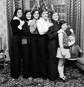 The Nolan sisters, who are appearing on The Morecambe & Wise Show over Christmas The Nolan sisters, who are appearing on The Morecambe & Wise Show over Christmas