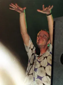 Norman Cook T in the Park concert 11th July 1999 open air concert Balado Airfield Norman Cook T in the Park concert 11th July 1999 open air concert Balado Airfield