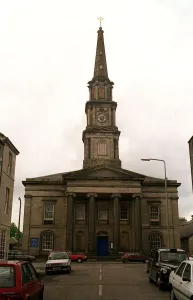 North Leith Parish Church May 1999 where they are to get new bells North Leith Parish Church May 1999 where they are to get new bells