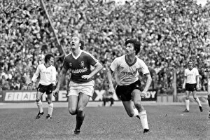Nottingham Forest 0 v. Liverpool 0. Division Two Football. April 1981 MF02-16-041