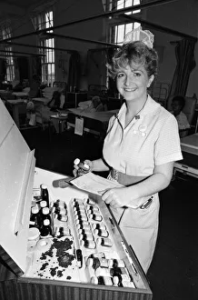Aids Gallery: Nurse Deirdre McHugh, at Whipps Cross Hospital, who is going off to the States to work