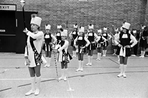 00786 Gallery: Oakes Majorette Corps, on their first outing of the season