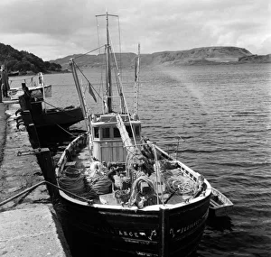 Oban, a resort town within the Argyll and Bute council area of Scotland. 23rd August 1951 Oban, a resort town within the Argyll and Bute council area of Scotland. 23rd August 1951
