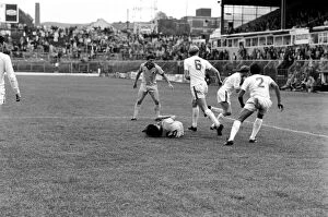 Old Ham v. Everton. August 1981 MF03-03-034 *** Local Caption *** Pre-Season Friendly