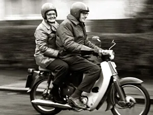 Old People - Motor Cycle Couple OAP's Pensioners Old People - Motor Cycle Couple OAP's Pensioners