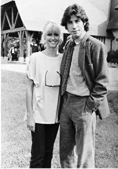 Olivia Newton-John Australian actress/singer with Actor John Travolta Olivia Newton-John Australian actress/singer with Actor John Travolta