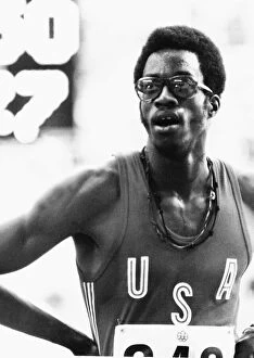 Olympic Games 1976 Athlete Edwin Moses of USA winner of the 400m Dbase MSI