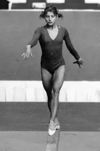 Olympic Games 1976 Russian gymnast Olga Korbut July 1976 Olympic Games 1976 Russian gymnast Olga Korbut July 1976