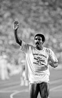 Images Dated 9th August 1984: Olympic Games 1984 Los Angeles USA Daley Thompson Athletic