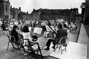 With the open-air concert season upon us, we take a look back to one such occasion in