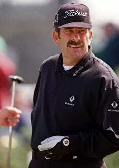 Images Dated 17th July 1998: Open Golf Championship Birkdale 1998 Sam Torrance glances at scoreboard during second