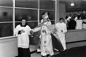 Images Dated 25th May 1971: The opening and blessing of St Patrick Roman Catholic Church, Deedmore Road, Wood End