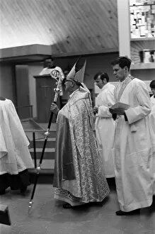 Images Dated 25th May 1971: The opening and blessing of St Patrick Roman Catholic Church, Deedmore Road, Wood End