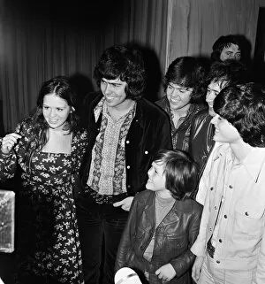 Images Dated 7th November 1972: The Osmonds at the Albany Hotel, Birmingham. 7th November 1972