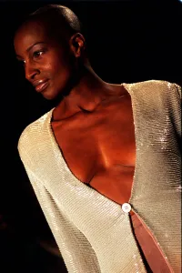 One of the outfits modelled in October 1997 at the best of British fashion show attended One of the outfits modelled in October 1997 at the best of British fashion show attended