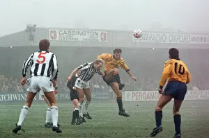 Images Dated 1st February 1992: Oxford 5-2 Newcastle, English League Division Two match held at Manor Ground
