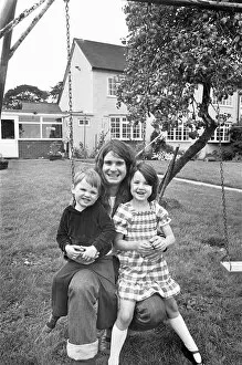 Images Dated 19th August 1978: Ozzy Osbourne singer with the Heavy Metal band Black Sabbath seen here at home with his