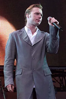 Party in the Park 1999 - Boyzone July 1999 on stage in front of an audience of 100 Party in the Park 1999 - Boyzone July 1999 on stage in front of an audience of 100