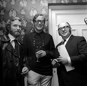 Its party time for Michael Caine at Newcastles Royal Station Hotel on 25th July 1970