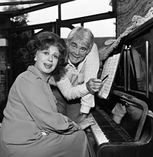 Images Dated 1st February 1982: Pat Phoenix and Antony Booth. February 1982