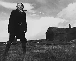 Images Dated 17th October 1982: Patrick McGoohan on location in October 1982, whilst working on his latest film