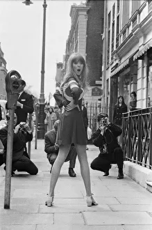 Brook Street Gallery: Pattie Boyd returns to modelling for the first time since her marriage to George Harrison