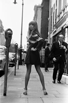 Brook Street Gallery: Pattie Boyd returns to modelling for the first time since her marriage to Beatle George