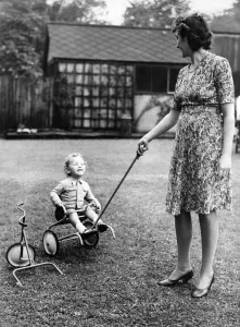 Paul Chapman, aged 2 years, of Manchester, was puzzled by the bits Paul Chapman, aged 2 years, of Manchester, was puzzled by the bits