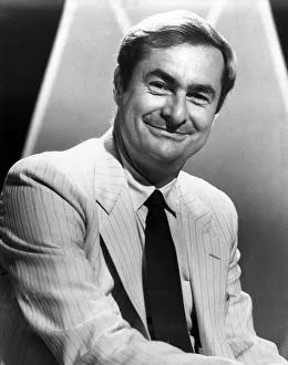 Paul Gambaccini, radio and television presenter and author. 16th July 1985 Paul Gambaccini, radio and television presenter and author. 16th July 1985