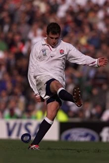 Images Dated 15th October 1999: Paul Grayson kicks his way into record books Oct 1999 during England'