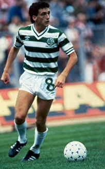 Images Dated 1st May 1984: Paul McStay in action for Celtic May 1984 sdrscottishcupfinal
