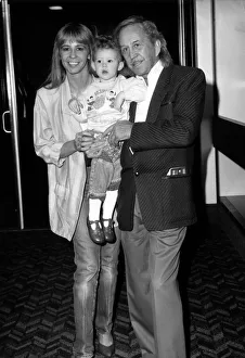 Images Dated 4th January 1988: Paul Raymond with family January 1988 daughter Debbie James