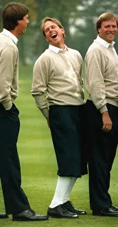 Payne Stewart wearing Plus Fours in the Ryder Cup Team Photograph Payne Stewart wearing Plus Fours in the Ryder Cup Team Photograph