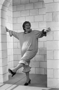 Images Dated 23rd July 1980: Peggy Mount takes the part of a bathing beauty contestant in '