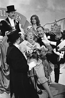 Images Dated 23rd July 1980: Peggy Mount takes the part of a bathing beauty contestant in '