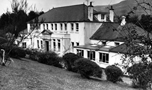 Pentwyn Hospital, overlooking Ton Pentre in the Rhonnda. 29th April 1974 Pentwyn Hospital, overlooking Ton Pentre in the Rhonnda. 29th April 1974