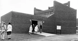 Images Dated 18th July 1977: People attending the Providence Baptist Church in Hemlington, 18th July 1977