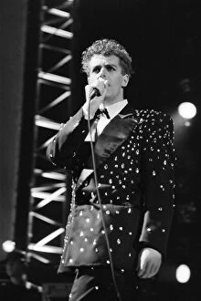 Images Dated 13th July 1989: The Pet Shop Boys, performing at The Birmingham National Exhibition Centre