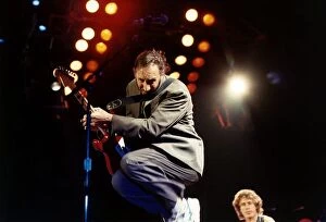 Images Dated 23rd May 1990: Pete Townshend Lead Guitar player of The Who in concert on stage