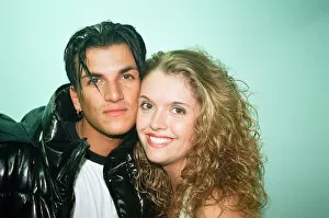 Images Dated 15th July 1996: Peter Andre at Nue Valbonne Nightclub, Reading. 15th July 1996