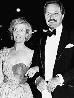 Peter Bowles Actor with Josephine Burge - July 1985 Peter Bowles Actor with Josephine Burge - July 1985