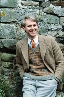 Images Dated 25th May 1978: Peter Davison on the set of 'All Creatures Great and Small. '25th May 1978