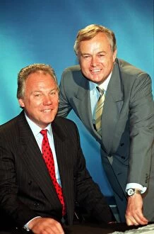 Images Dated 8th July 1993: PETER SISSONS AND MARTYN LEWIS - NEWSREADERS 08 / 07 / 1993