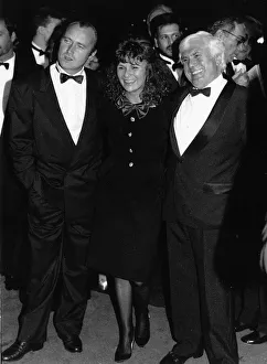 Phil Collins singer actor with Julie Walters and Buster Edwards in September 1988 Phil Collins singer actor with Julie Walters and Buster Edwards in September 1988