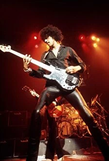 Phil Lynott lead singer with Rock Band Thin Lizzy