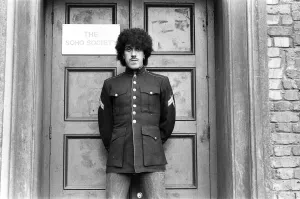 Phil Lynott, singer and bass player with the rock group Thin Lizzy Phil Lynott, singer and bass player with the rock group Thin Lizzy