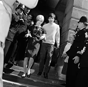 Photographer David Bailey, 27 years old, marries French actress Catherine Deneuve Photographer David Bailey, 27 years old, marries French actress Catherine Deneuve